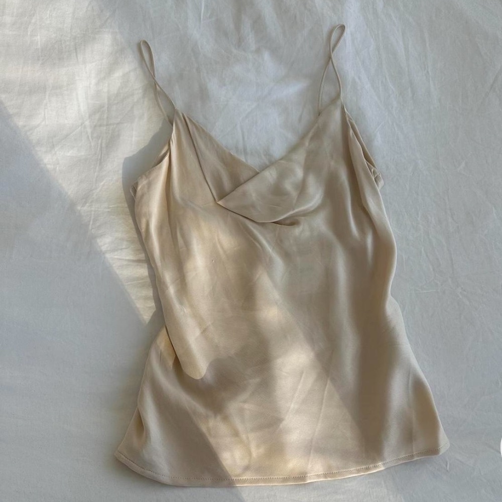 Zara silk top